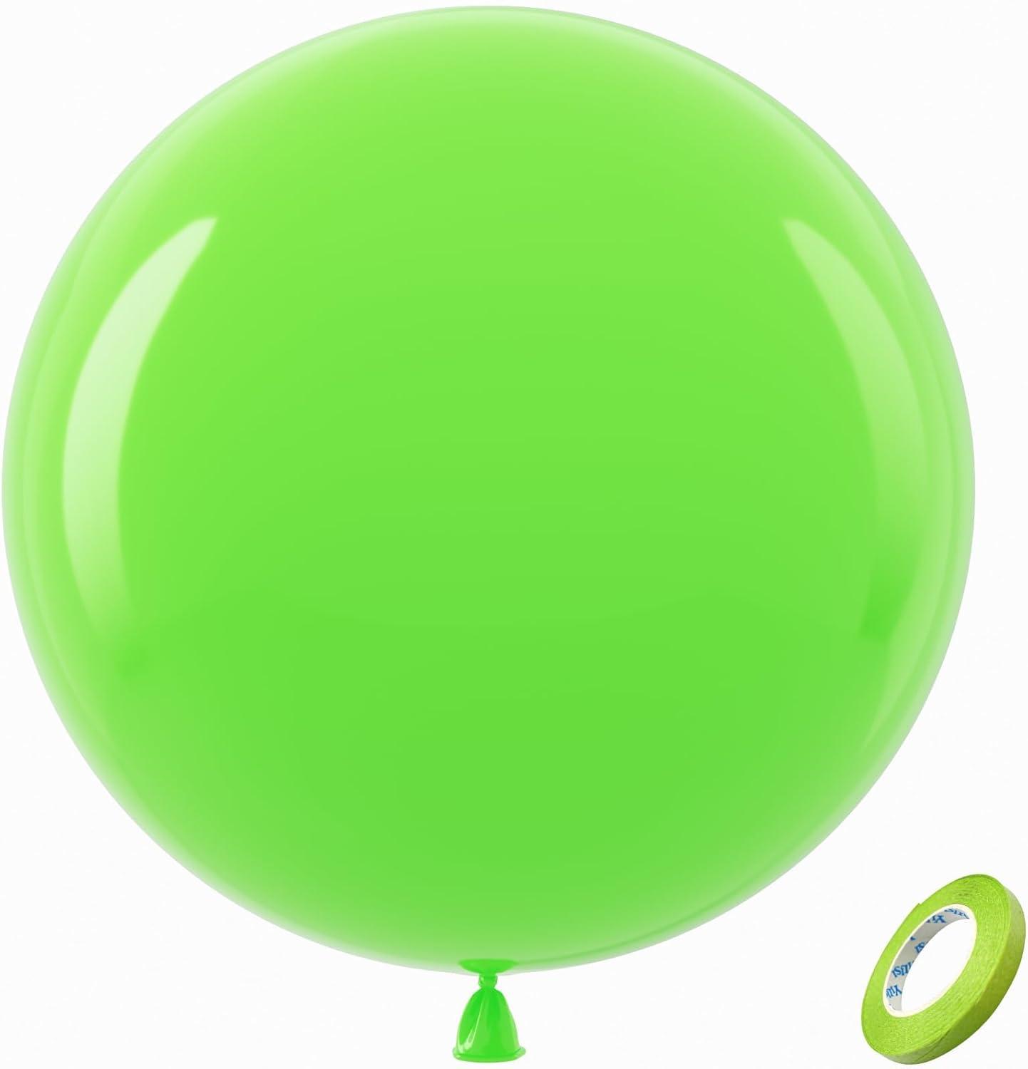 imageBezente Ivory White Balloons Latex Party Balloons 100 Pack 12 inch Round Helium Cream Beige Balloons for Wedding Birthday Gender Reveal Easter Tea Boho DecorationsA0081lime Green