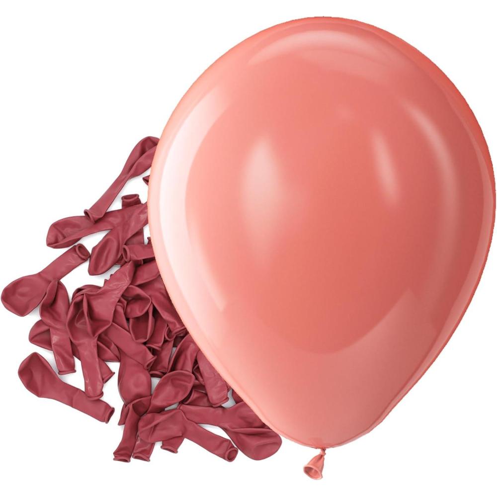 imageBezente Ivory White Balloons Latex Party Balloons  100 Pack 12 inch Round Helium Cream Beige Balloons for Wedding Birthday Gender Reveal Easter Tea Boho DecorationsA0093dusty Pink