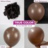 Bezente Dusty Pink Balloons Latex Party Balloons – 100 Pack 12 inch Round Helium Boho Blush Lilac Retro Pink Balloons for Graduation Anniversary Bachelorette Gender Reveal Princess Party Decorations(A012-2-brown)