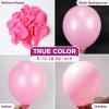 Bezente Ivory White Balloons Latex Party Balloons – 100 Pack 12 inch Round Helium Cream Beige Balloons for Wedding Birthday Gender Reveal Easter Tea Boho Decorations(A009-2-pink)