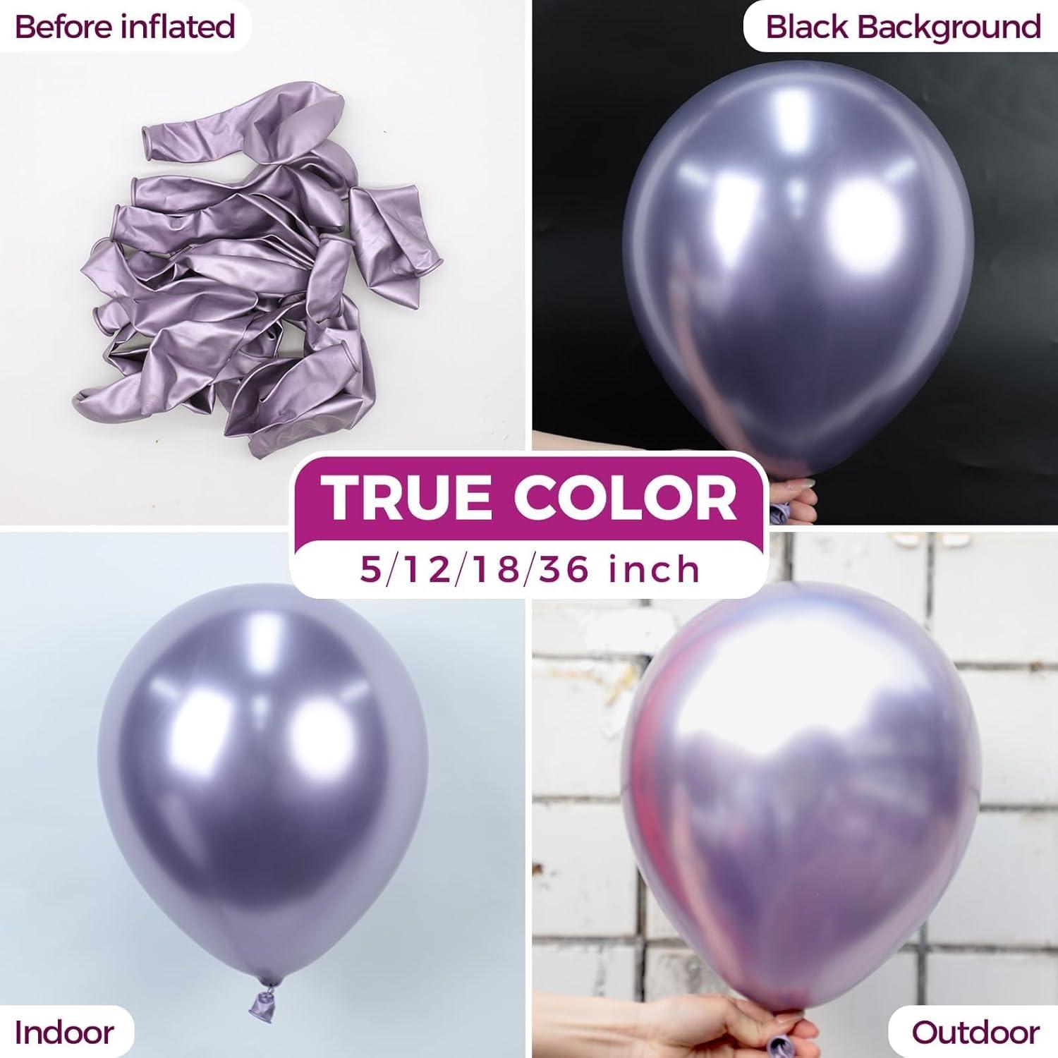 imageBezente Lime Green Latex Party Balloons 100 Pack 12 inch Round Helium Light Pastel Kelly Green Balloons for Graduation Wedding Engagement Spring Forest Theme Birthday Tea Party Decorations12purples116