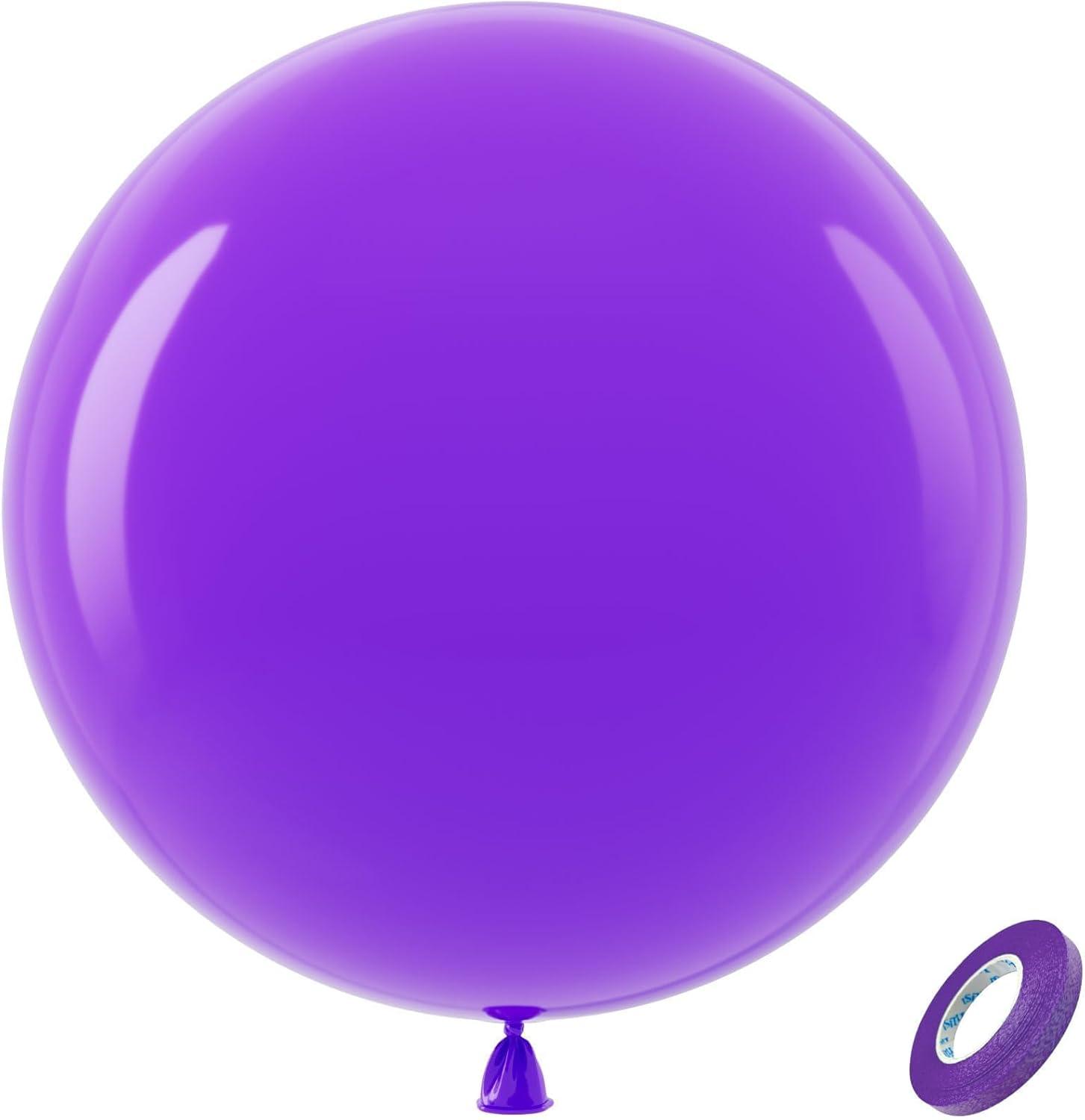 imageBezente Lime Green Latex Party Balloons 100 Pack 12 inch Round Helium Light Pastel Kelly Green Balloons for Graduation Wedding Engagement Spring Forest Theme Birthday Tea Party Decorations12purpleg115