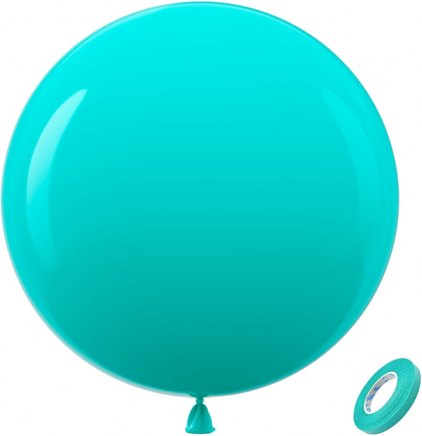imageBezente Lime Green Latex Party Balloons 100 Pack 12 inch Round Helium Light Pastel Kelly Green Balloons for Graduation Wedding Engagement Spring Forest Theme Birthday Tea Party Decorations10tealg90