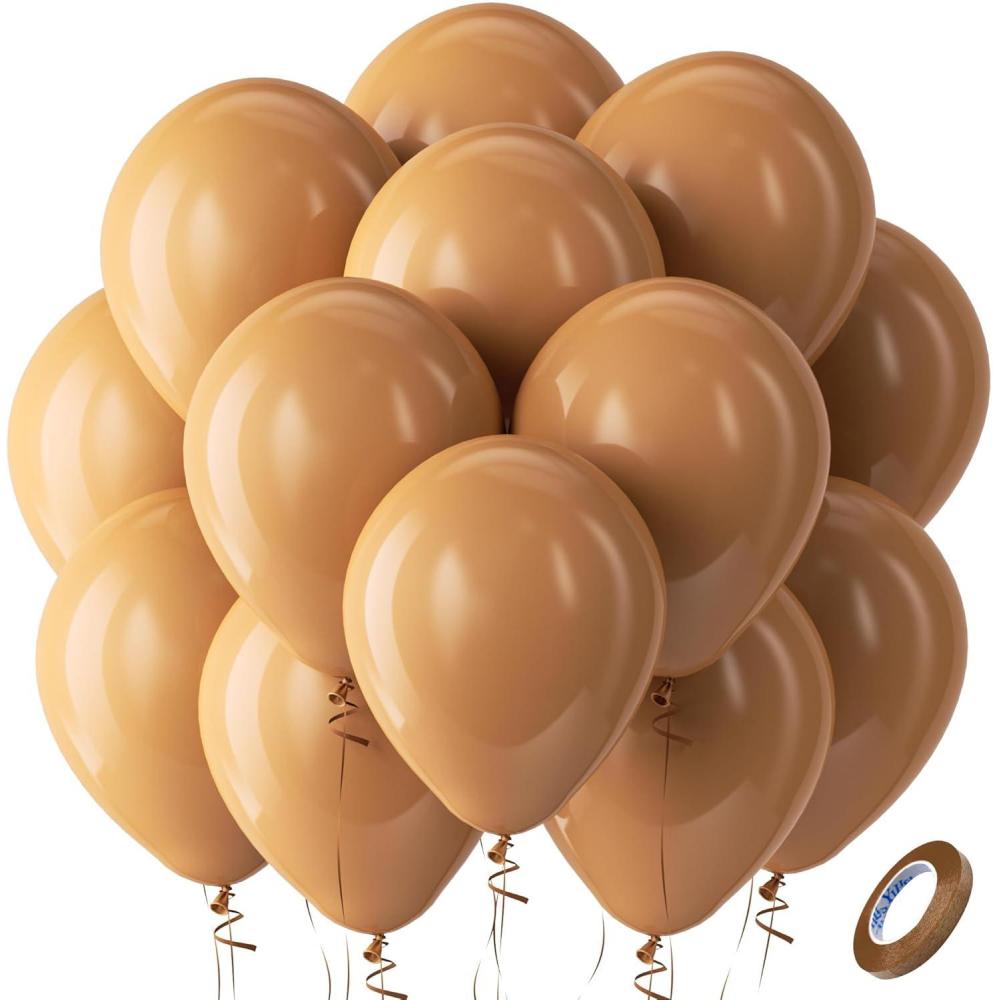 imageBezente Lime Green Latex Party Balloons 100 Pack 12 inch Round Helium Light Pastel Kelly Green Balloons for Graduation Wedding Engagement Spring Forest Theme Birthday Tea Party Decorations15browng170