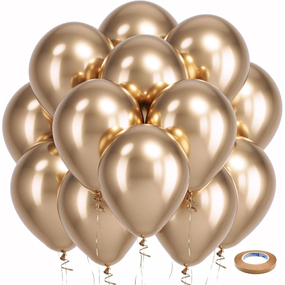 imageBezente Lime Green Latex Party Balloons  100 Pack 12 inch Round Helium Light Pastel Kelly Green Balloons for Graduation Wedding Engagement Spring Forest Theme Birthday Tea Party Decorations05golds30