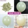 Bezente Lime Green Latex Party Balloons – 100 Pack 12 inch Round Helium Light Pastel Kelly Green Balloons for Graduation Wedding Engagement Spring Forest Theme Birthday Tea Party Decorations(11-green-p102)