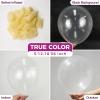 Bezente Lime Green Latex Party Balloons – 100 Pack 12 inch Round Helium Light Pastel Kelly Green Balloons for Graduation Wedding Engagement Spring Forest Theme Birthday Tea Party Decorations(03-clear-a15)