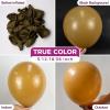 Bezente Lime Green Latex Party Balloons – 100 Pack 12 inch Round Helium Light Pastel Kelly Green Balloons for Graduation Wedding Engagement Spring Forest Theme Birthday Tea Party Decorations(15-brown-p168)