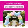 Bezente Lime Green Latex Party Balloons – 100 Pack 12 inch Round Helium Light Pastel Kelly Green Balloons for Graduation Wedding Engagement Spring Forest Theme Birthday Tea Party Decorations(01-assorted-d02)