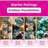 Bezente Lime Green Latex Party Balloons – 100 Pack 12 inch Round Helium Light Pastel Kelly Green Balloons for Graduation Wedding Engagement Spring Forest Theme Birthday Tea Party Decorations(09-blue-p74)