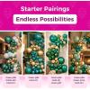 Bezente Lime Green Latex Party Balloons – 100 Pack 12 inch Round Helium Light Pastel Kelly Green Balloons for Graduation Wedding Engagement Spring Forest Theme Birthday Tea Party Decorations(11-green-p96)