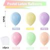 Bezente Lime Green Latex Party Balloons – 100 Pack 12 inch Round Helium Light Pastel Kelly Green Balloons for Graduation Wedding Engagement Spring Forest Theme Birthday Tea Party Decorations(01-assorted-d02)