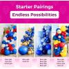 Bezente Lime Green Latex Party Balloons – 100 Pack 12 inch Round Helium Light Pastel Kelly Green Balloons for Graduation Wedding Engagement Spring Forest Theme Birthday Tea Party Decorations(09-blue-g66)
