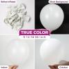 Bezente Lime Green Latex Party Balloons – 100 Pack 12 inch Round Helium Light Pastel Kelly Green Balloons for Graduation Wedding Engagement Spring Forest Theme Birthday Tea Party Decorations(04-white-g20)