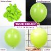 Bezente Lime Green Latex Party Balloons – 100 Pack 12 inch Round Helium Light Pastel Kelly Green Balloons for Graduation Wedding Engagement Spring Forest Theme Birthday Tea Party Decorations(08-yellow-p57)