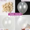 Bezente Lime Green Latex Party Balloons – 100 Pack 12 inch Round Helium Light Pastel Kelly Green Balloons for Graduation Wedding Engagement Spring Forest Theme Birthday Tea Party Decorations(04-white-a22)