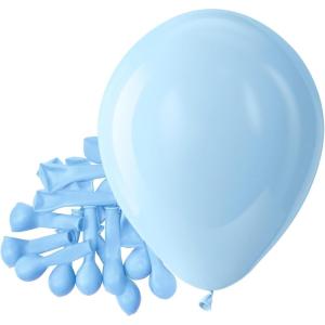 Bezente Lime Green Latex Party Balloons – 100 Pack 12 inch Round Helium Light Pastel Kelly Green Balloons for Graduation Wedding Engagement Spring Forest Theme Birthday Tea Party Decorations(09-blue-d69)