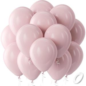 Bezente Lime Green Latex Party Balloons – 100 Pack 12 inch Round Helium Light Pastel Kelly Green Balloons for Graduation Wedding Engagement Spring Forest Theme Birthday Tea Party Decorations(13-pink-j138)