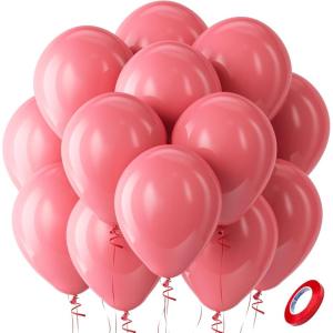 Bezente Lime Green Latex Party Balloons – 100 Pack 12 inch Round Helium Light Pastel Kelly Green Balloons for Graduation Wedding Engagement Spring Forest Theme Birthday Tea Party Decorations(07-red-d43)