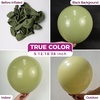 Bezente Metallic Green Balloons Latex Boho Party Balloons 100 Pack 12 inch(11-green-p103)