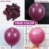 Bezente Metallic Green Balloons Latex Boho Party Balloons 100 Pack 12 inch(12-purple-p121)