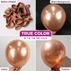 Bezente Metallic Green Balloons Latex Boho Party Balloons 100 Pack 12 inch(18-rose Gold-s190)