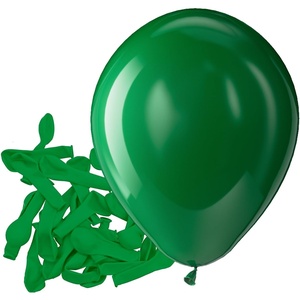 Bezente Metallic Green Balloons Latex Boho Party Balloons 100 Pack 12 inch(11-green-g97)