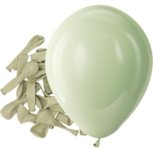 Bezente Metallic Green Balloons Latex Boho Party Balloons 100 Pack 12 inch(11-green-p102)