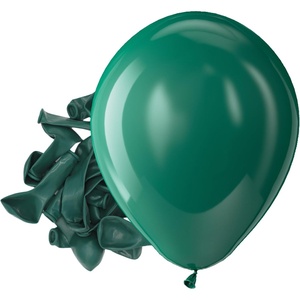 Bezente Metallic Green Balloons Latex Boho Party Balloons 100 Pack 12 inch(11-green-p96)