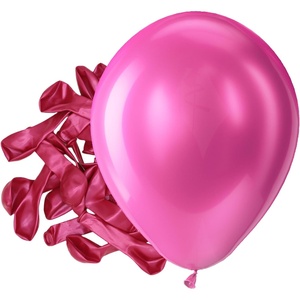 Bezente Metallic Green Balloons Latex Boho Party Balloons 100 Pack 12 inch(13-pink-a141)