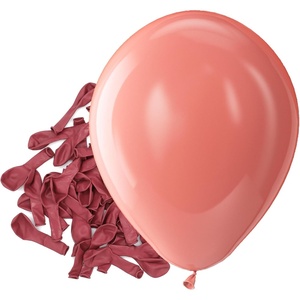 Bezente Metallic Green Balloons Latex Boho Party Balloons 100 Pack 12 inch(13-pink-p137)