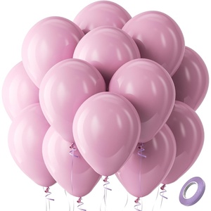 Bezente Metallic Green Balloons Latex Boho Party Balloons 100 Pack 12 inch(13-pink-p144)